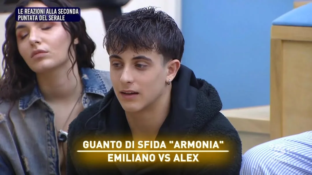 Emiliano e Alex commentano così il guanto di sfida della seconda puntata del Serale di #Amici25!