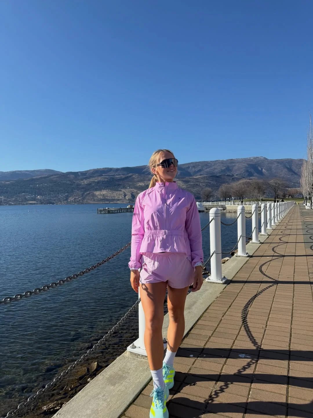 A perfect start to the month of March ✨‍♀️ @gymshark New Running Collection Coming Thursday, March 5th