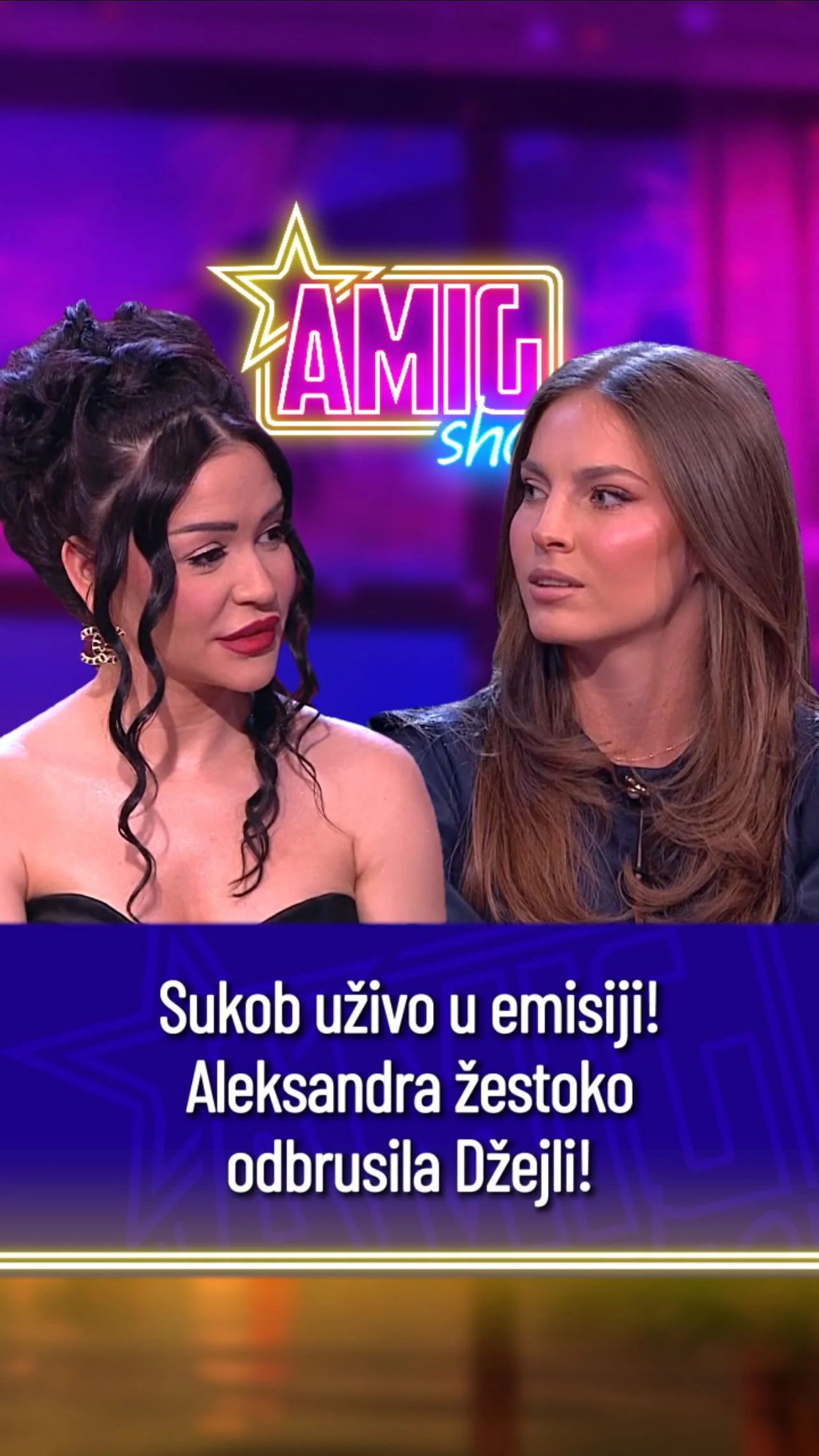 Sukob uživo u emisiji! @aleksandra_mladenovic_ odbrusila @dzejlaramovic ! A na čijoj ste vi strani?