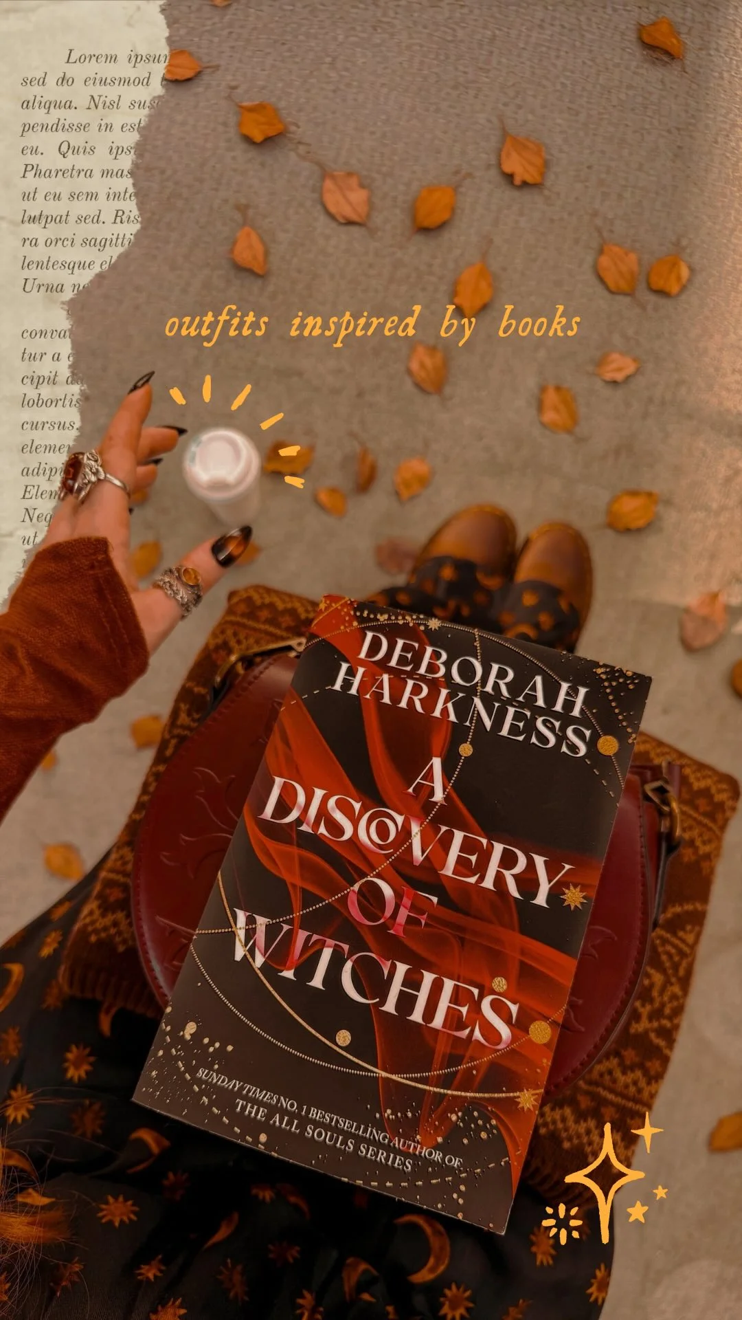 Outfits Inspired By Books: A Discovery of WitchesHow to put together a cozy, witchy, bookish outfit with @disturbia My favourite thing to do is make book themed outfits and this one for Disturbia was so fun to create. T...