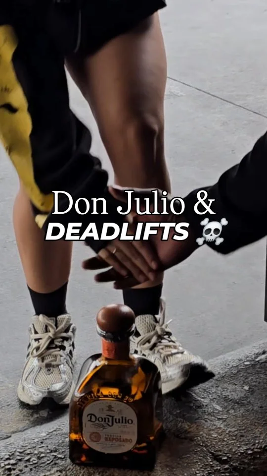 Don Julio & Deadlifts? @warhousegymsat