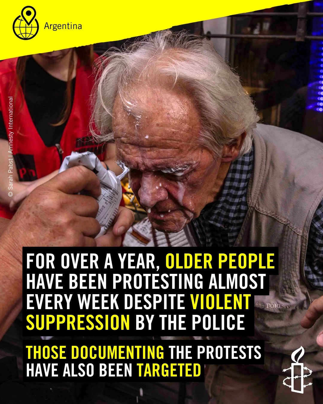 Today marks one year since Argentinian photojournalist Pablo Grillo suffered life-changing injuries while documenting a protest outside Argentina’s National Congress in Buenos Aires. Pablo was doing his job, covering a...