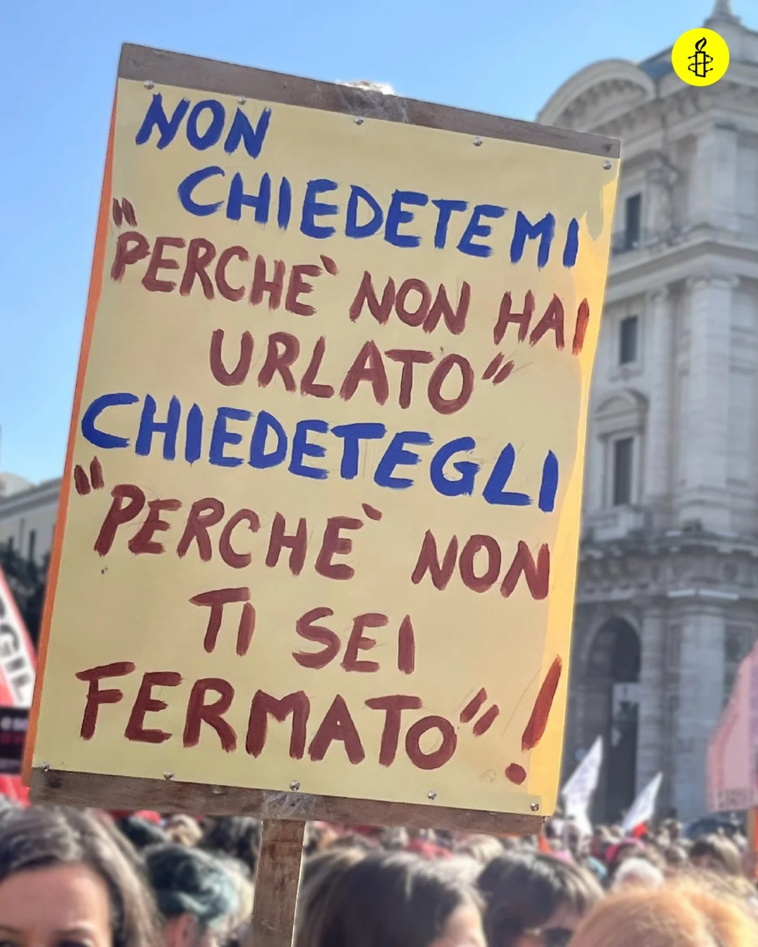 Oggi, come ogni altro giorno, continuiamo a ripetere che il sesso senza consenso è stup*o.