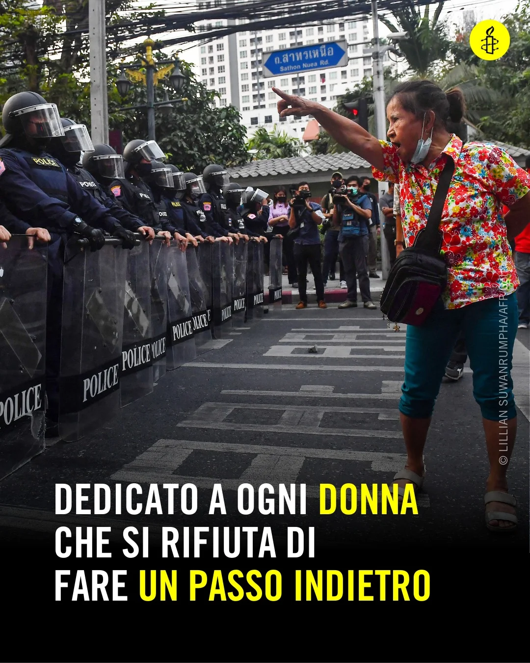 Ci potrà essere uguaglianza solo se ogni donna, ovunque nel mondo, potrà esercitare liberamente i propri diritti. Non faremo un passo indietro.
