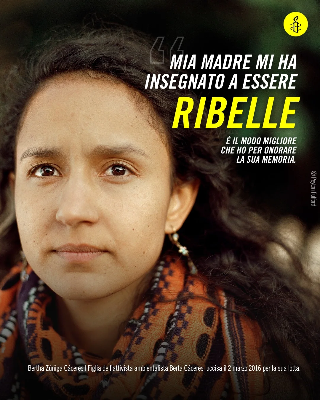 Bertita Zuñiga Cáceres è la figlia di Berta Cáceres, l'attivista ambientale assassinata nella notte tra il 2 e il 3 marzo 2016 per essersi opposta alla costruzione della maxi-diga di Agua Zarca, in Honduras. Dalla madre...