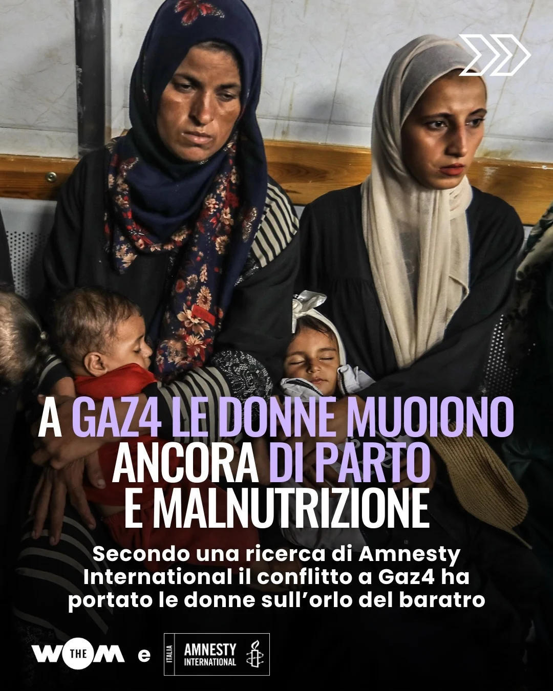 ❤️‍ LA CONDIZIONE DELLE DONNE A GAZ4 ❤️‍ Negli ultimi mesi l’attenzione mediatica internazionale sul conflitto a Gaz4 si è progressivamente ridotta. Ma mentre le notizie diminuiscono, la crisi umanitaria continua e per...