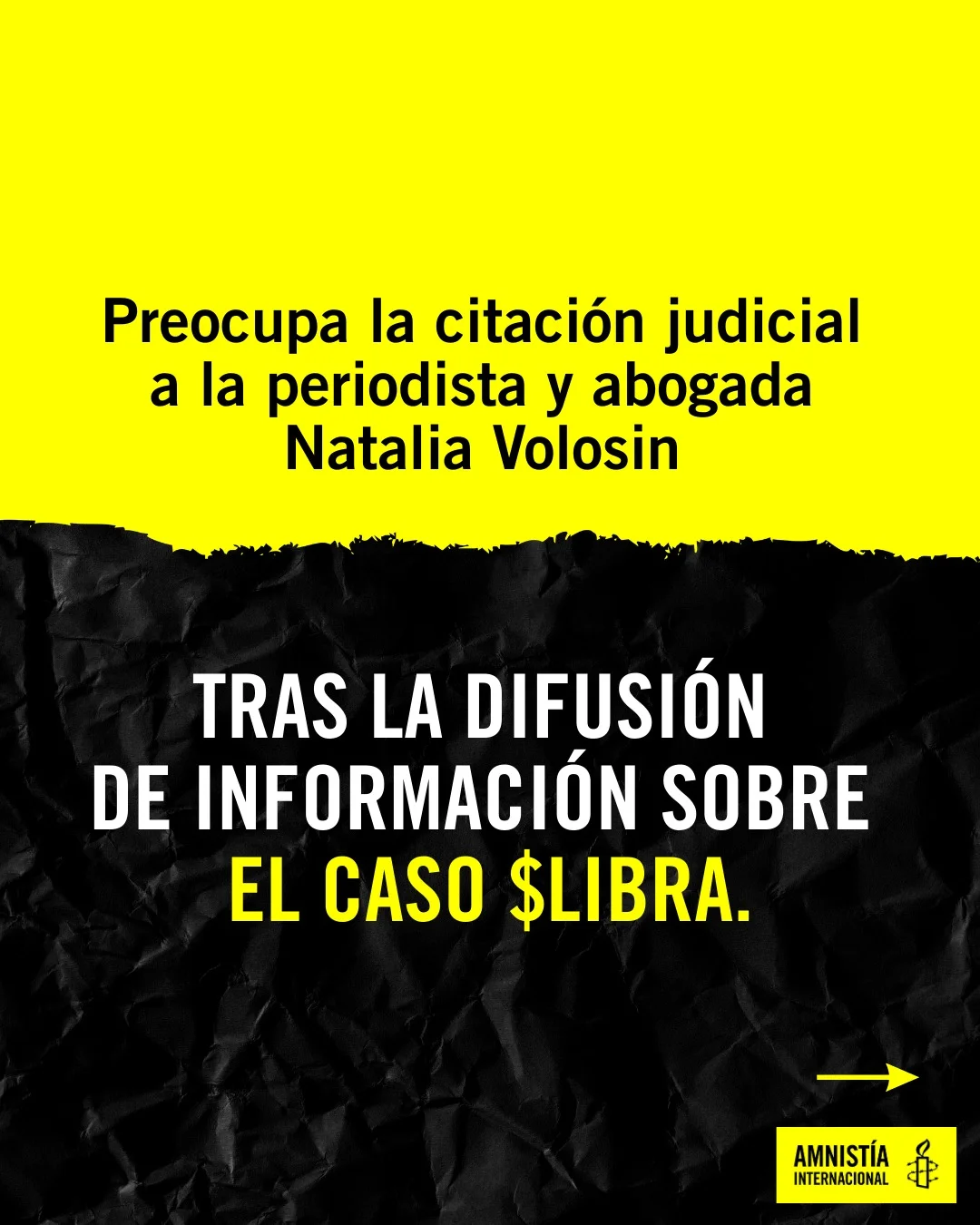 | ACTUALIZACIÓN | Organizaciones advierten sobre las circunstancias que rodearon la citación judicial a la periodista y abogada Natalia Volosin, vinculada a posibles hallazgos probatorios sobre el caso $LIBRA difundidos...