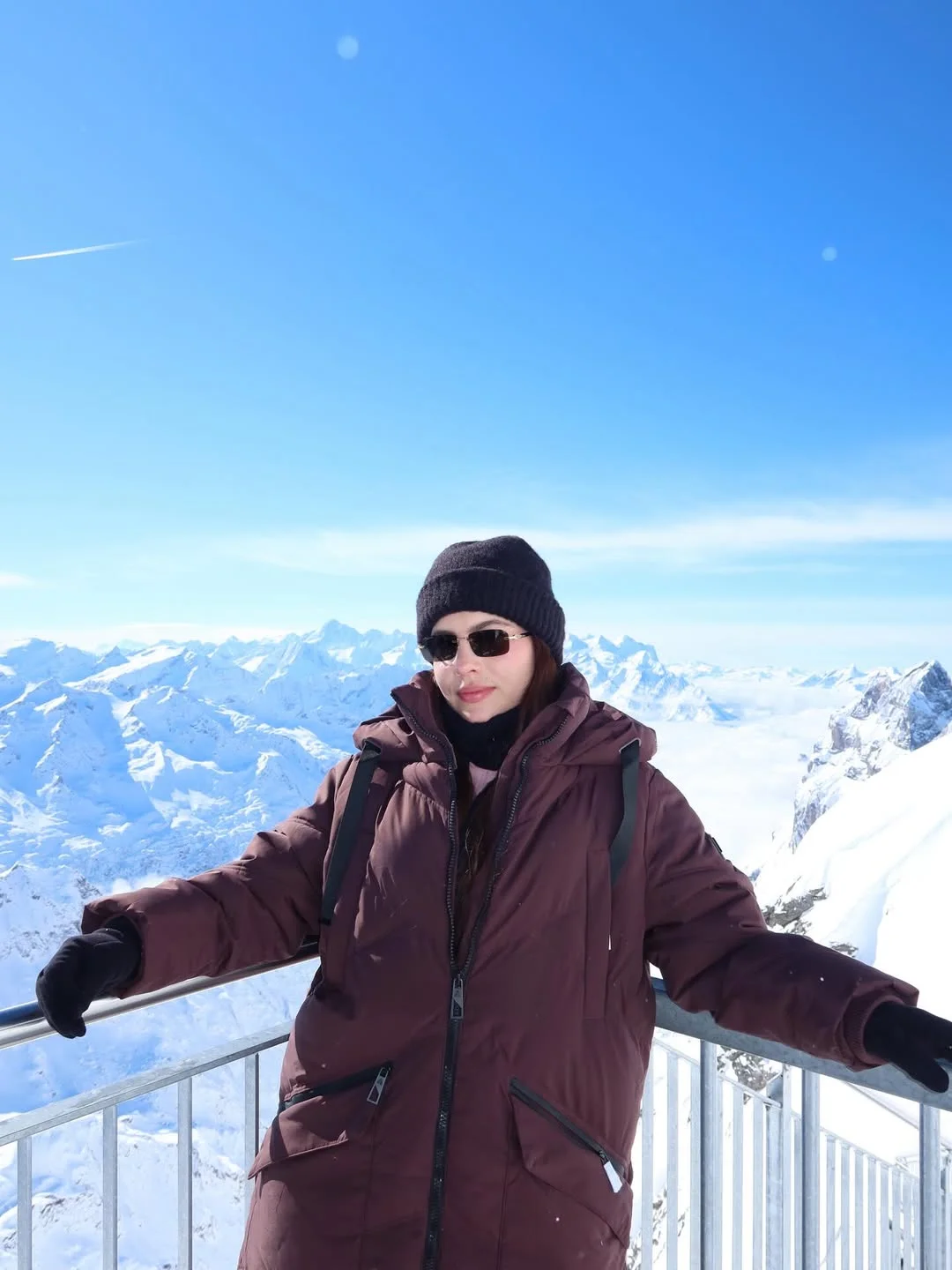 Mis ojos estaban deslumbrados al ver tanta belleza, pero la verdad tenía toditooooo congelado