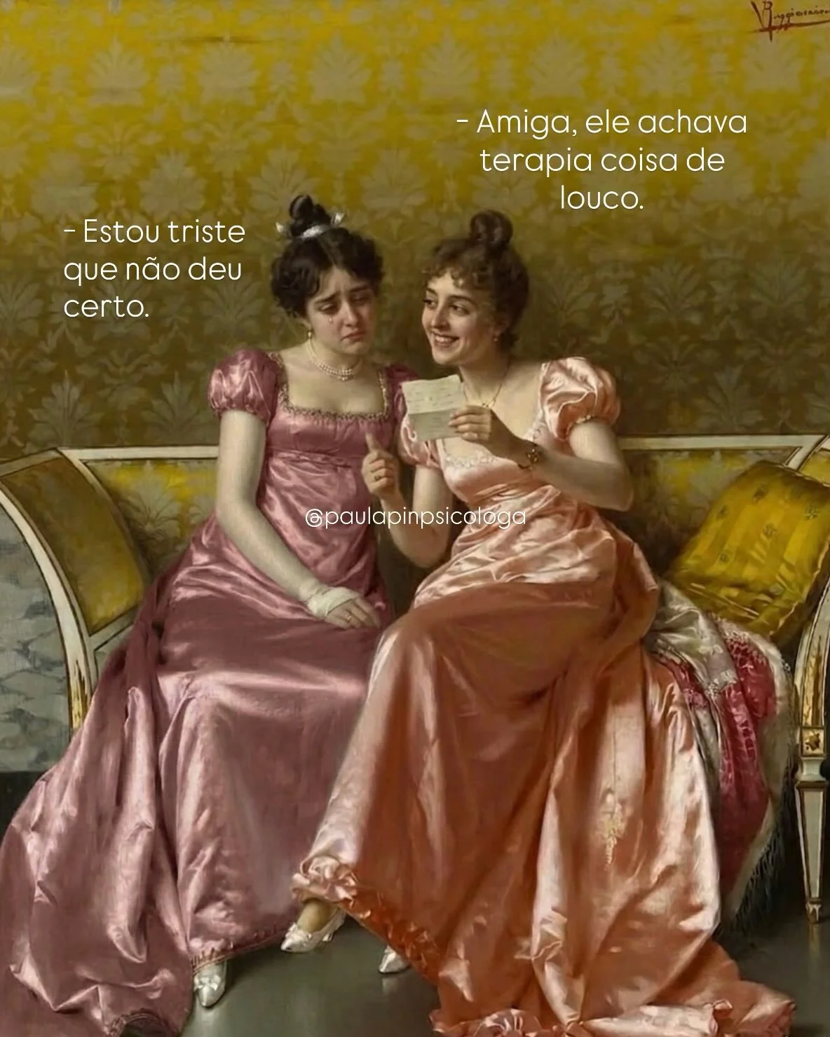 Sessão livramento ❌ Coletânea: Mulheres ingênuas e suas amigas de luz. MARQUE AQUI A SUA AMIGA DE LUZ, que te ajudou a perceber o que você não via #amizade #friends #relacionamento #terapia #psicologia