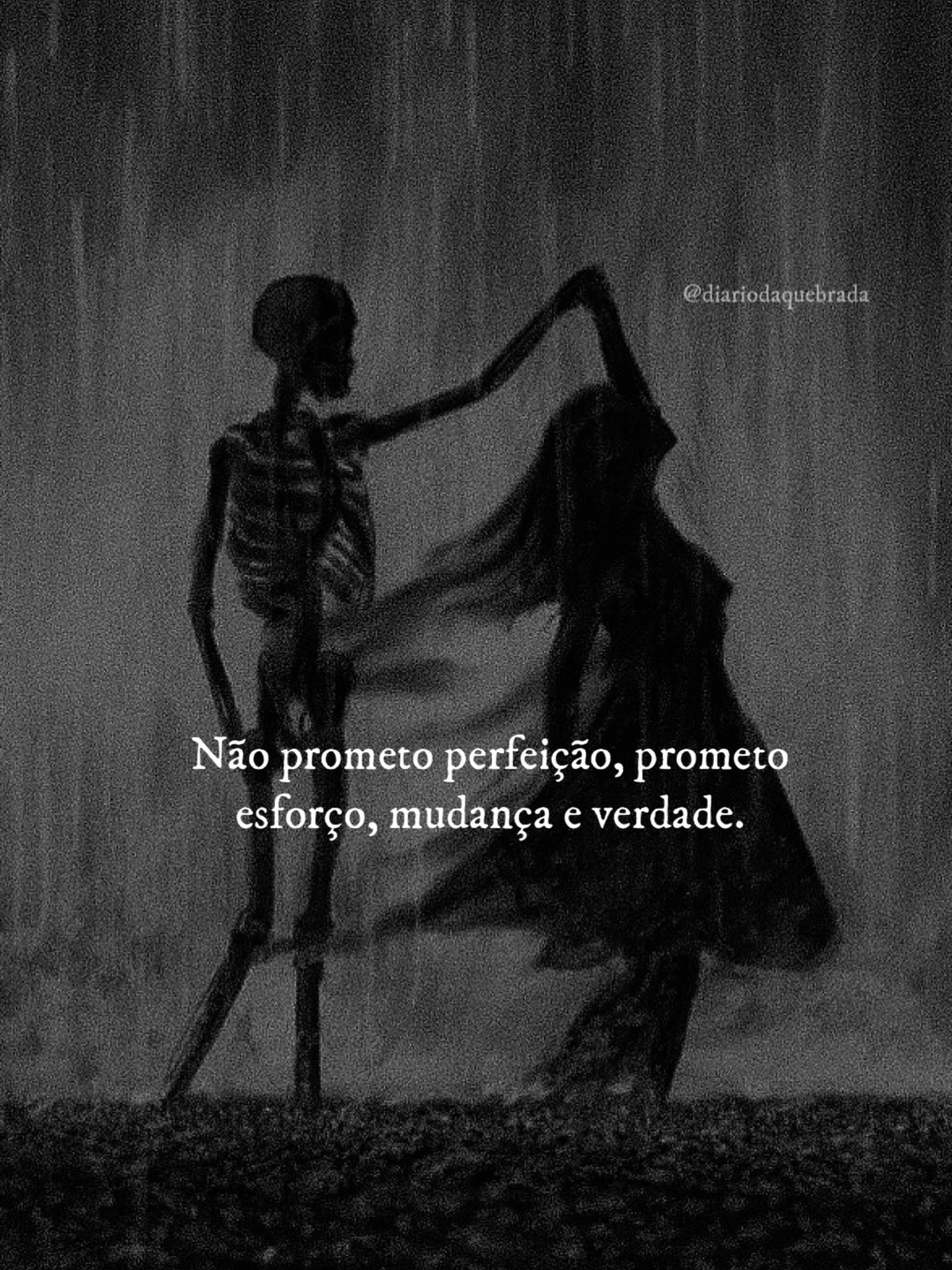 Não é sobre ser perfeito, é sobre não parar de tentar. ❤️ Siga @diariodaquebrada #love #loveyou #amor #forever #explore