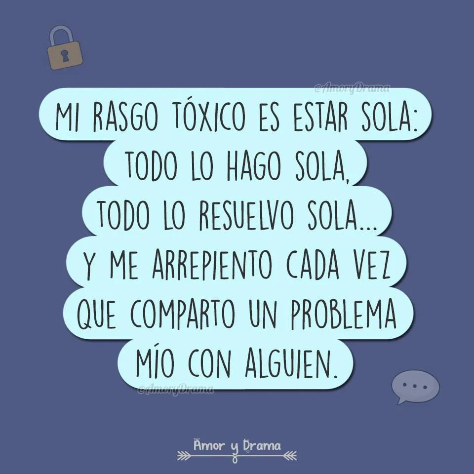 Y cuando por fin decido contar algo, me arrepiento a los cinco minutos por haber dejado ver una parte de mí. Supongo que cuando te acostumbras a cargar todo… confiar también se vuelve difícil. ¿A ti también te cuesta co...