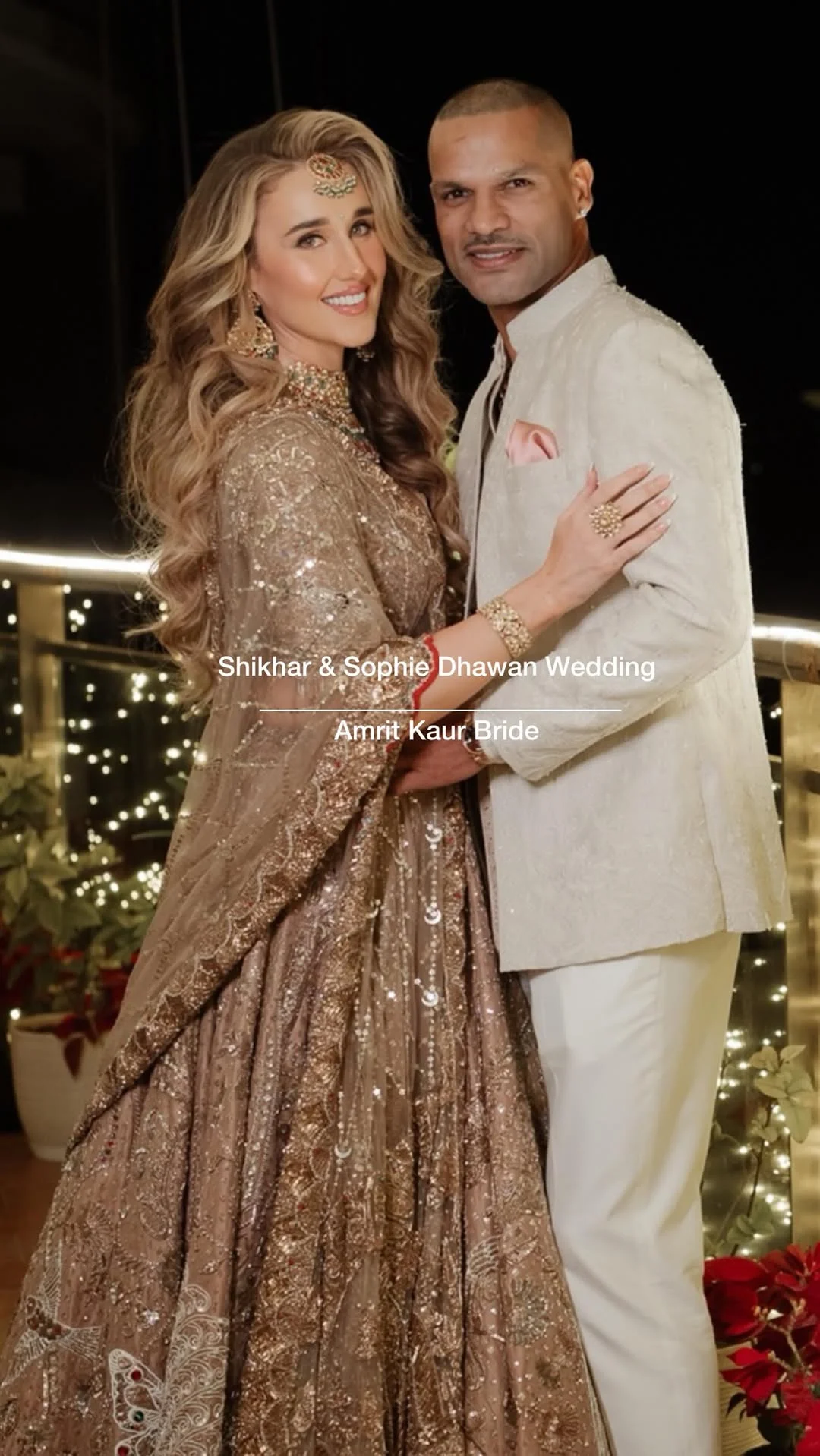 Indian Barbie Doll - @sophieshine93, It was a pleasure being a part of the Dhawan wedding and dolling this gorgeous bride of the ace cricketer @shikhardofficial ♥️✨ Designer @rimpleandharpreet Jewellery @hazoorilallegac...