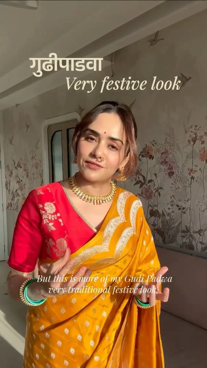 Get Ready With Amruta for गुढी पाडवा ✨💕

‼️Festive Discount Alert! ‼️ 

✨15% off Kanakshi Mashru Silk from Lavanya Collection! 

Sale is live on the Website. Grab it now! 🛍️

🌐: 
Kanakshi | Mashru Silk – Amulya by Amruta https://share.google/fuxasxnXmYMkjV5S5

#amulya #amulyabyamruta #discounts #gudipadwa