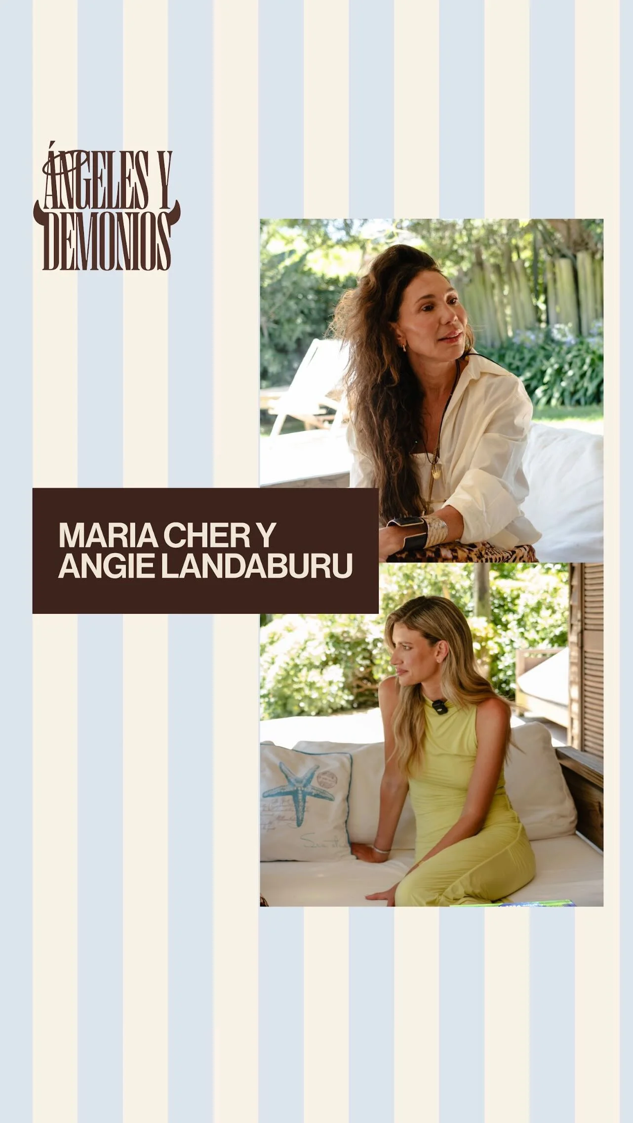 ¿Ya vieron el capítulo con María Cher? Disponible en Spotify y YouTube. Link in bio #podcast #angelesydemonios #mariacher