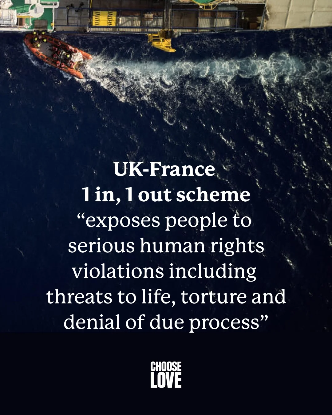END THE INHUMANE UK-FRANCE SCHEME Our amazing partner @global_council who do strategic legal work and advocacy, has been leading a coalition of organisations including @humanforrightsnetwork and Asylum Aid, working dire...