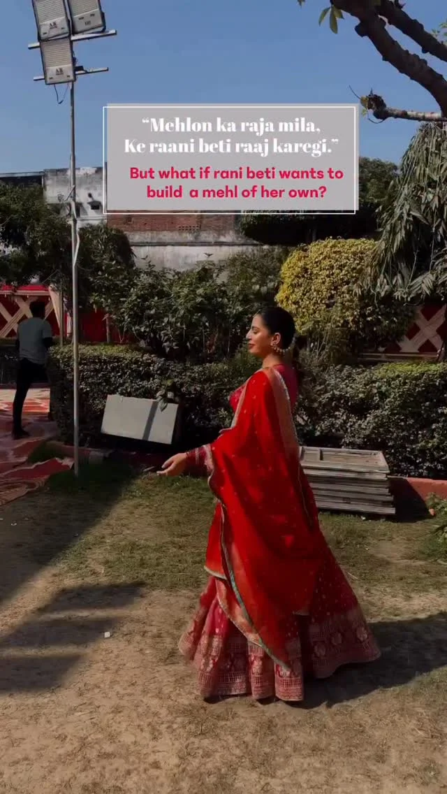 Dekho RANI to tumhe apne mehel ki banna hai. Banogi na? #explore #samaptisinhamahapatra #samaptimam #sapolaarmy #fyp